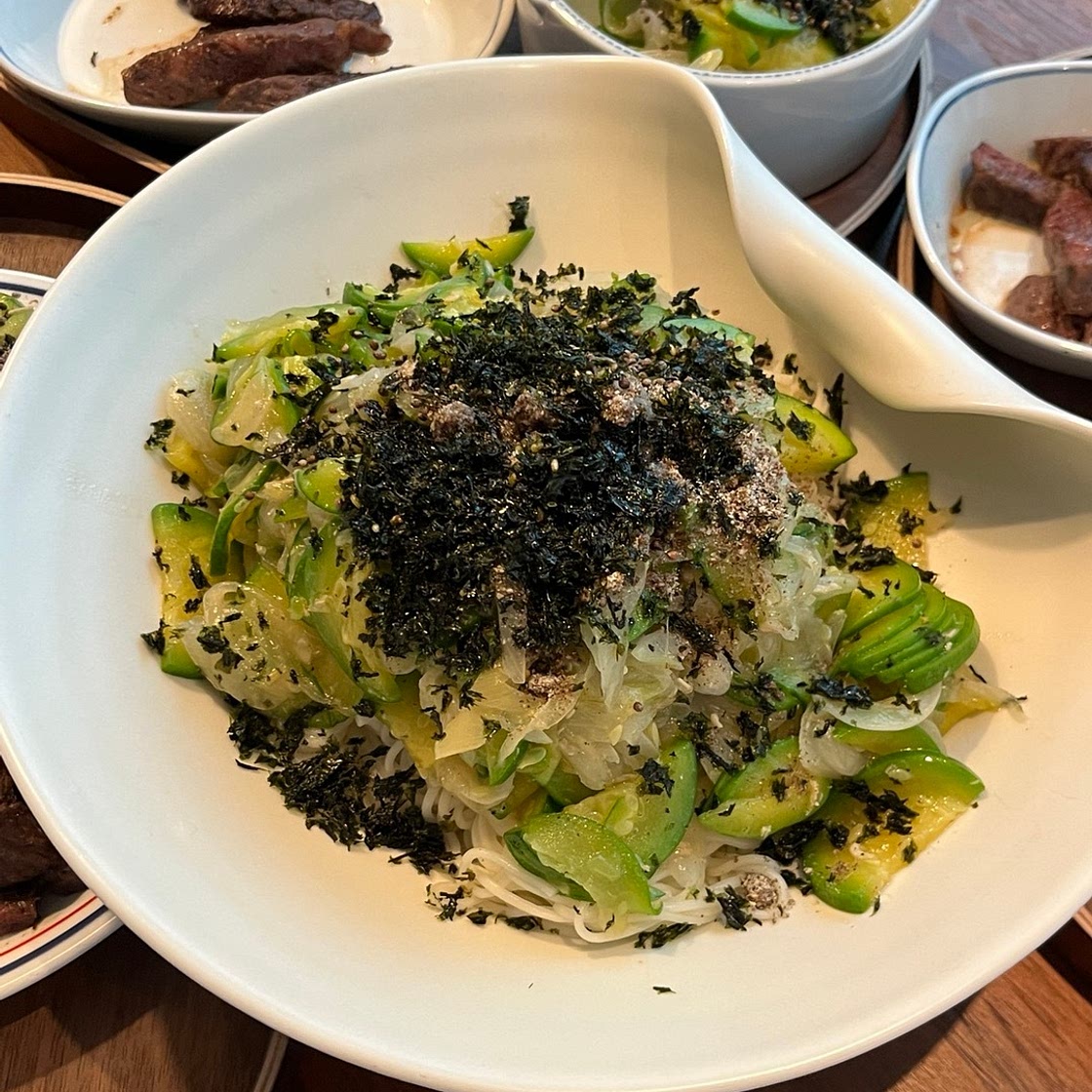 새우젓 비빔국수