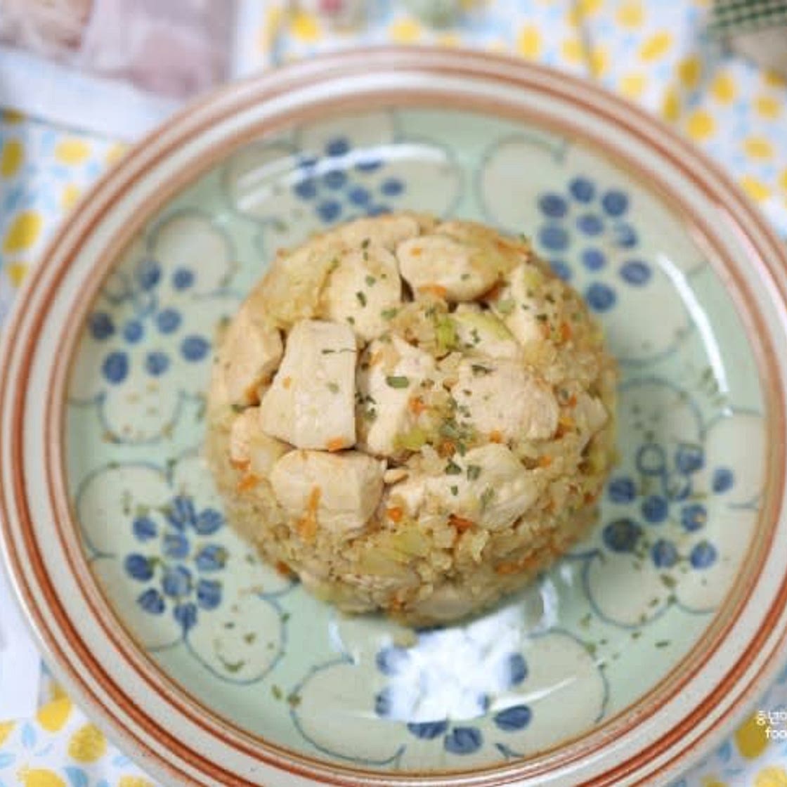 다이어트 닭가슴살 볶음밥 with 컬리플라워 라이스