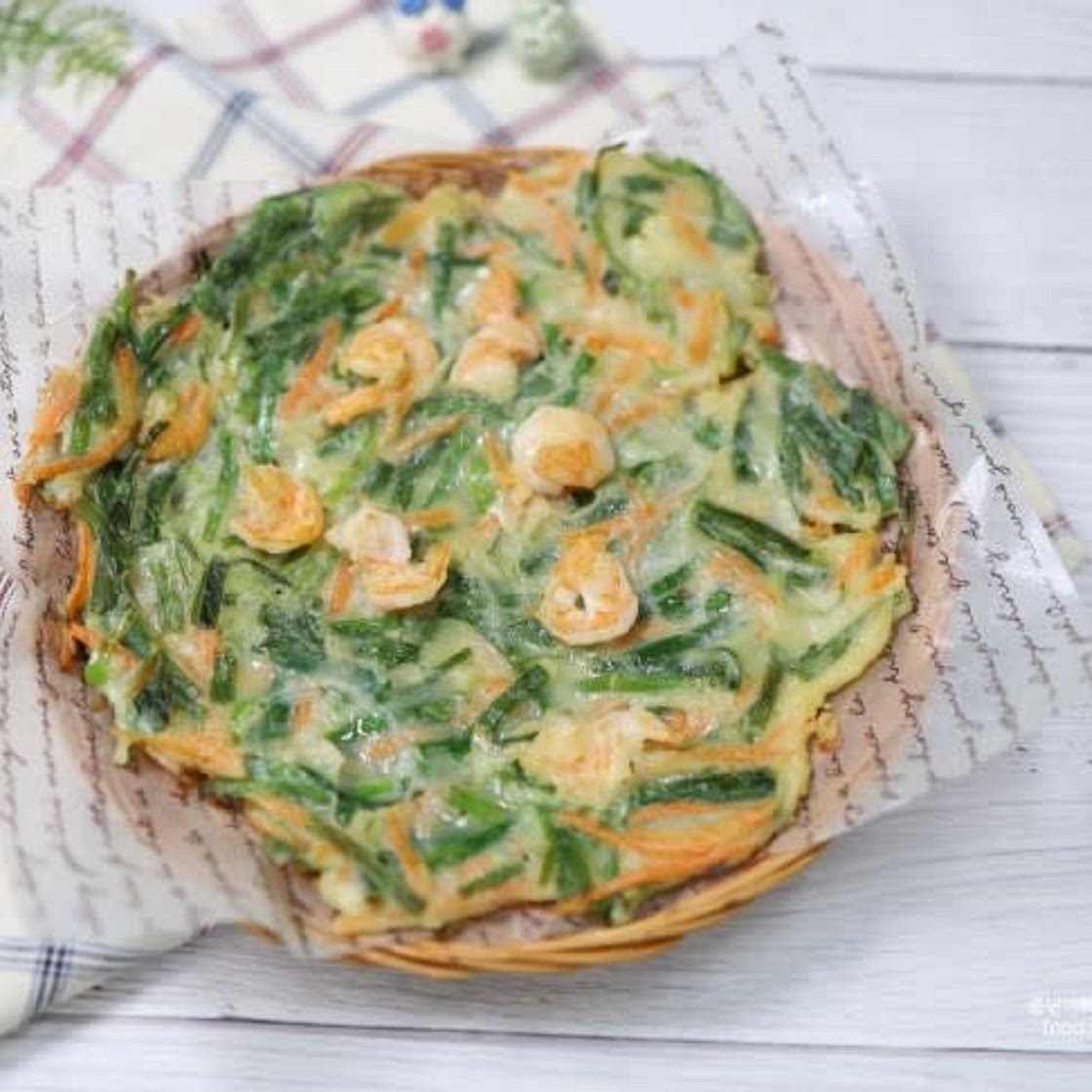 듀럼밀 부추부침개