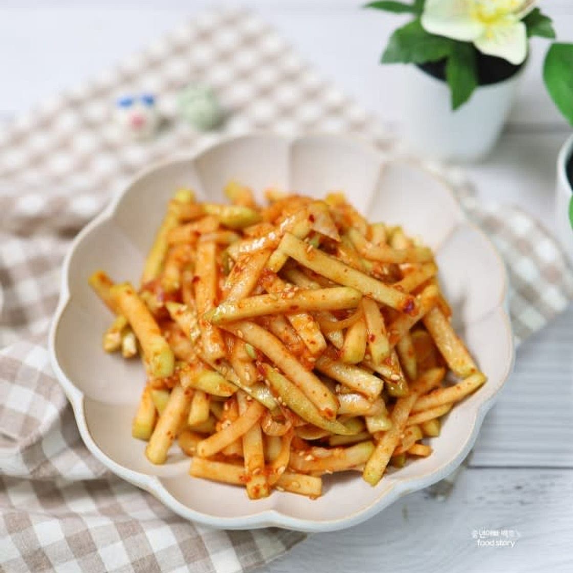 백종원 무우생채