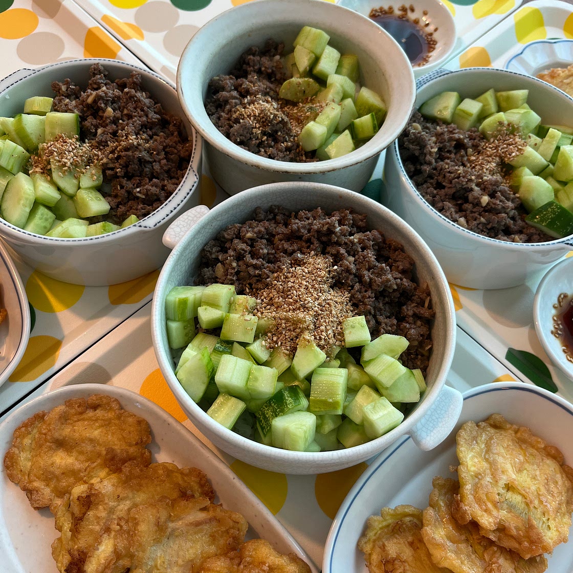 오이 비빔밥, 죽순전