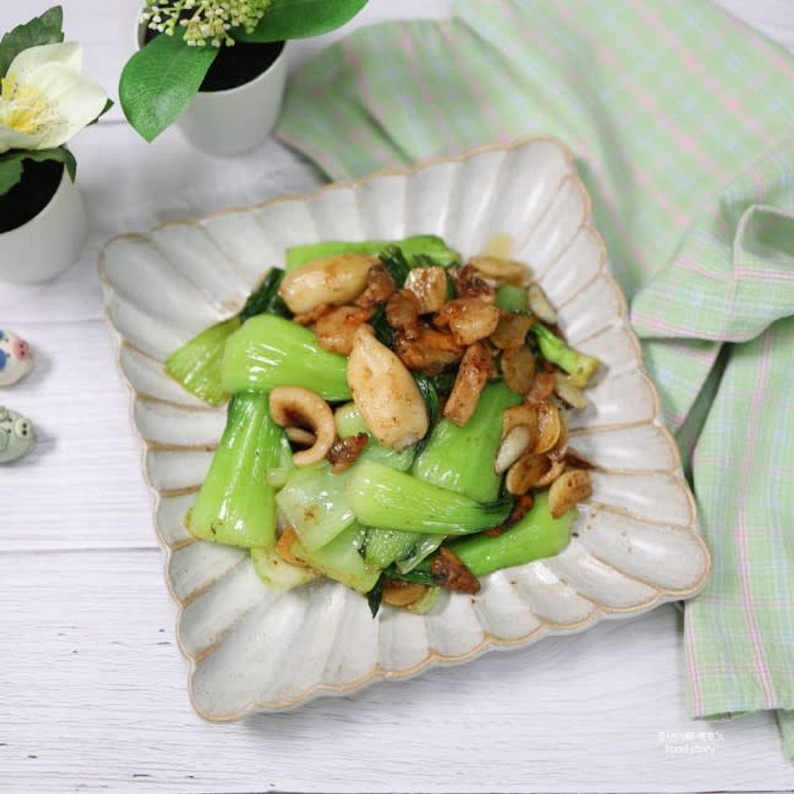 청경채 굴소스볶음