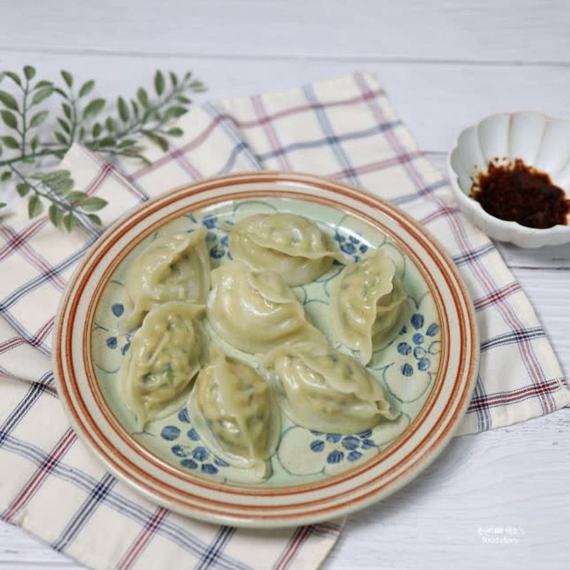 전자레인지 만두찌는법