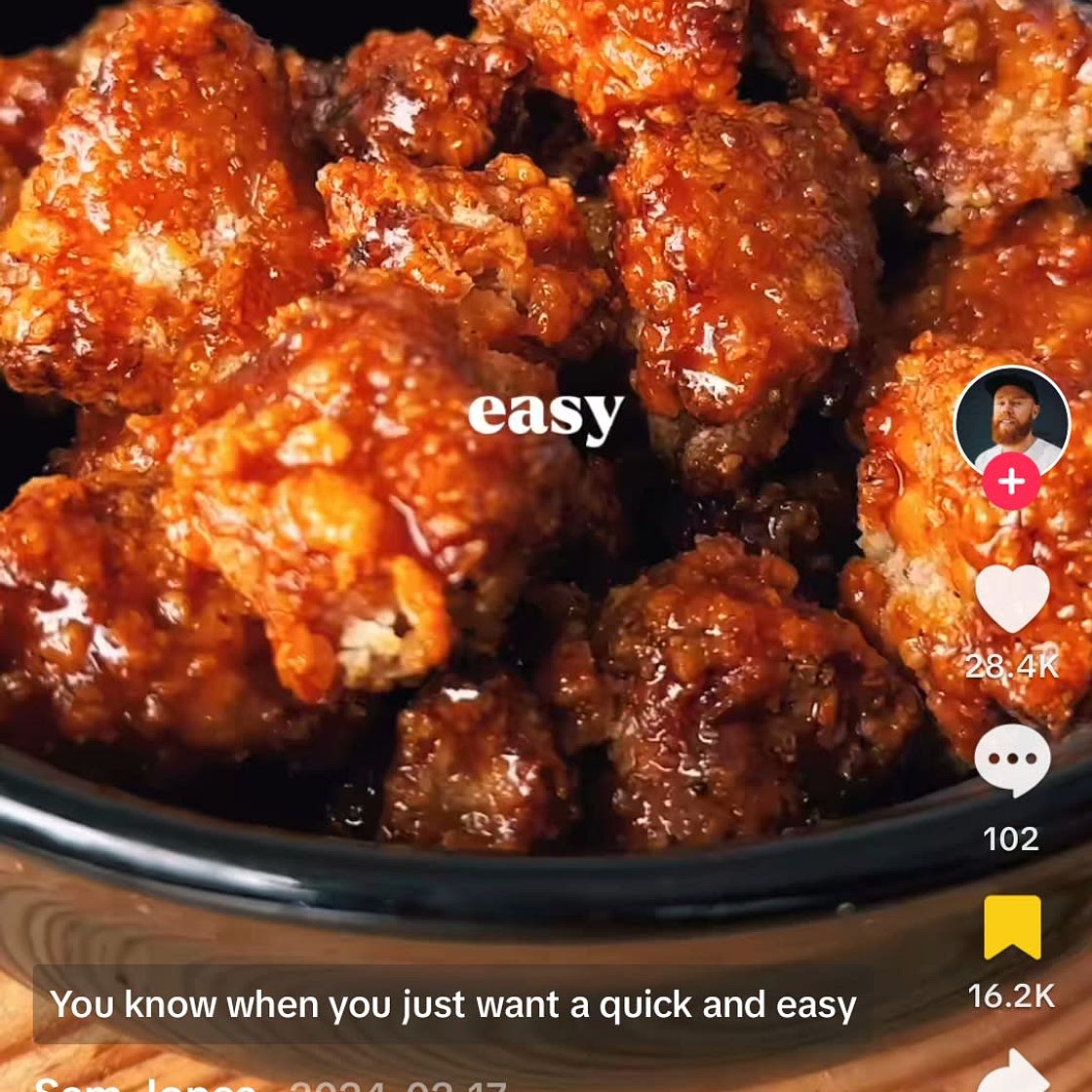 Gochujang "chicken" nuggets