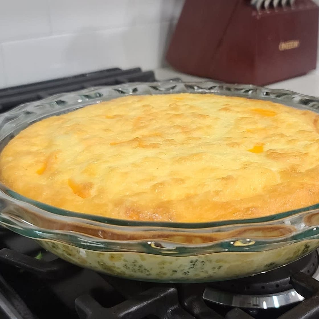 Crustless Broccoli Quiche