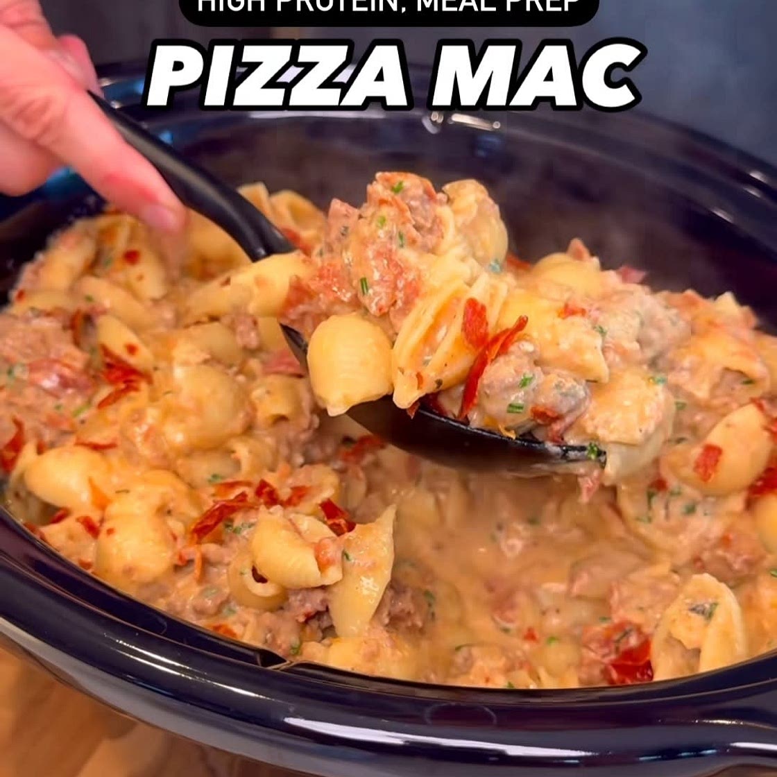 High Protein Pizza Mac