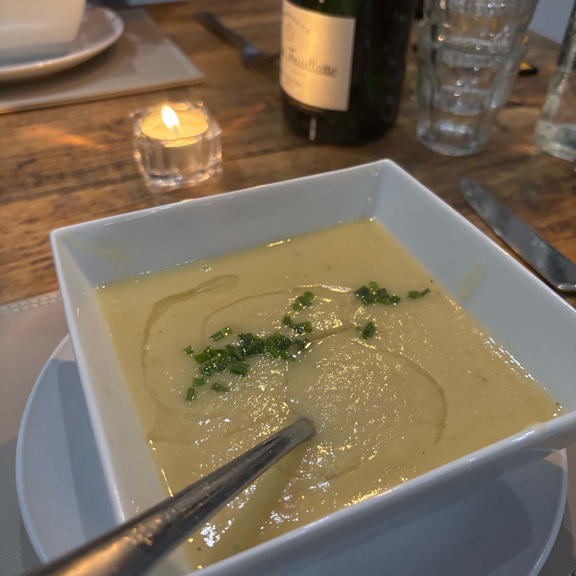 Roasted Garlic and Parsnip Soup