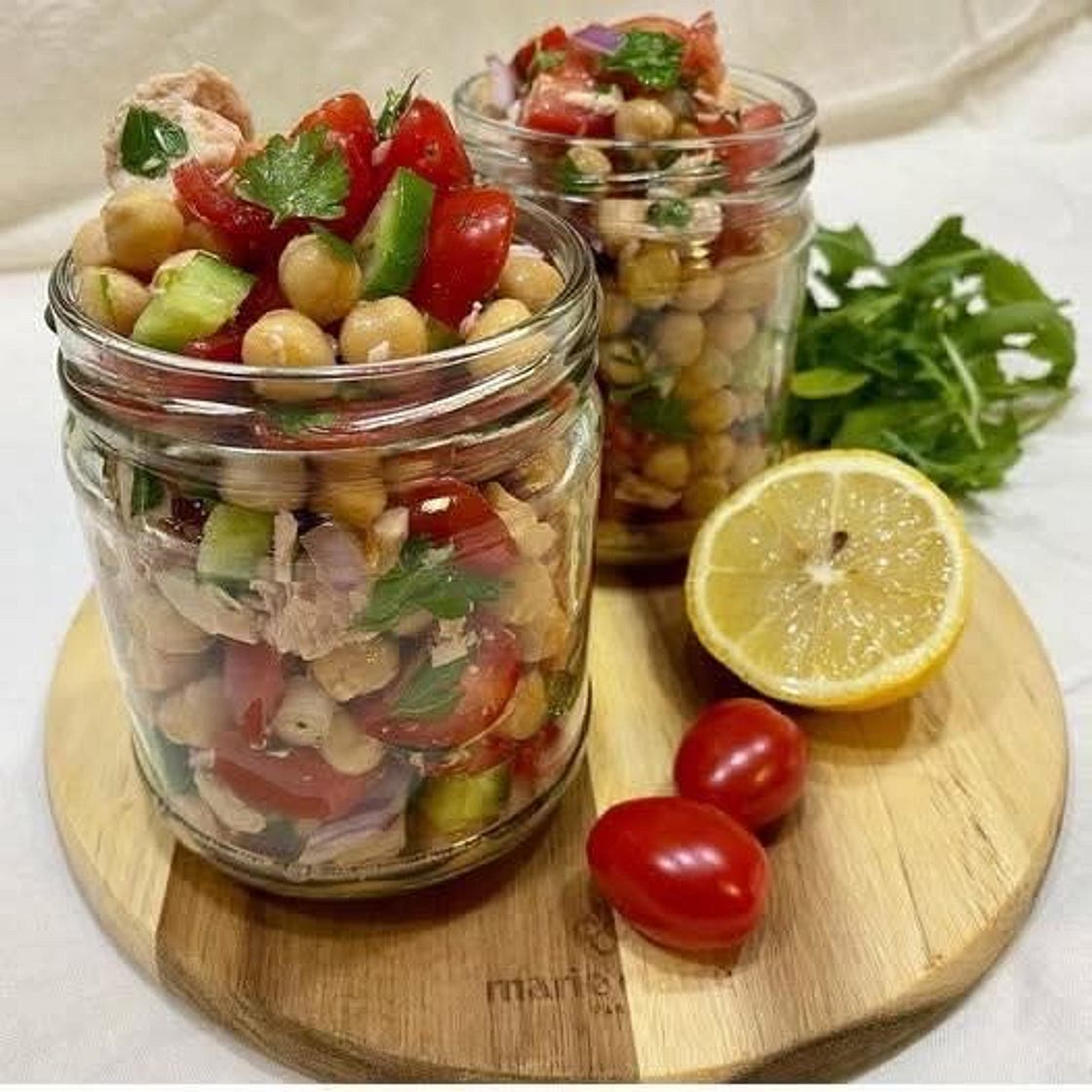 Simple Summery Mediterranean Salad