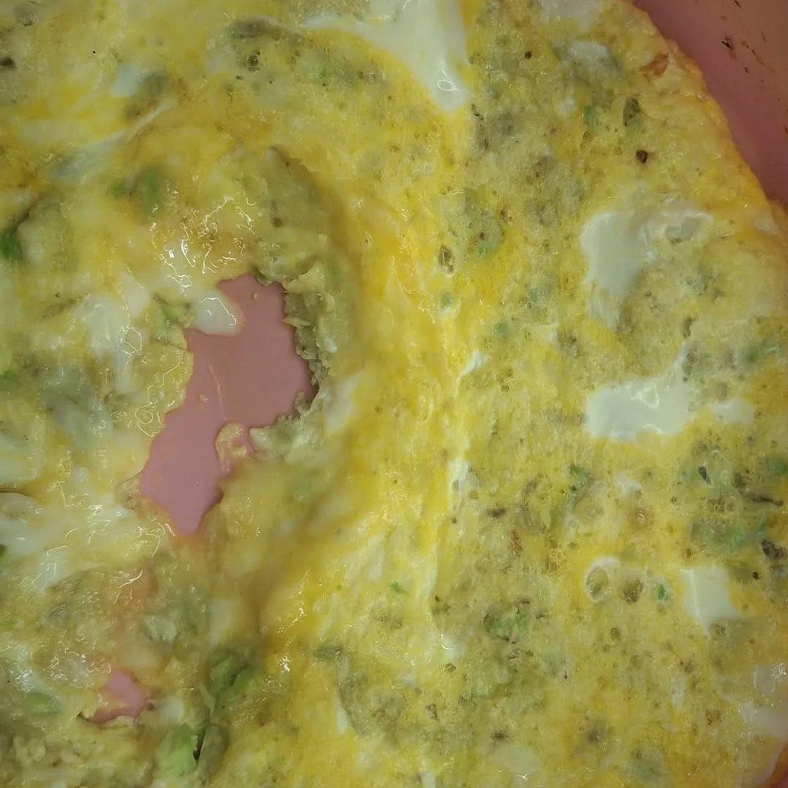 Egg with avocado