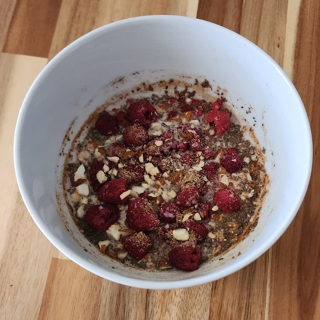 High-Fibre Oatmeal Breakfast