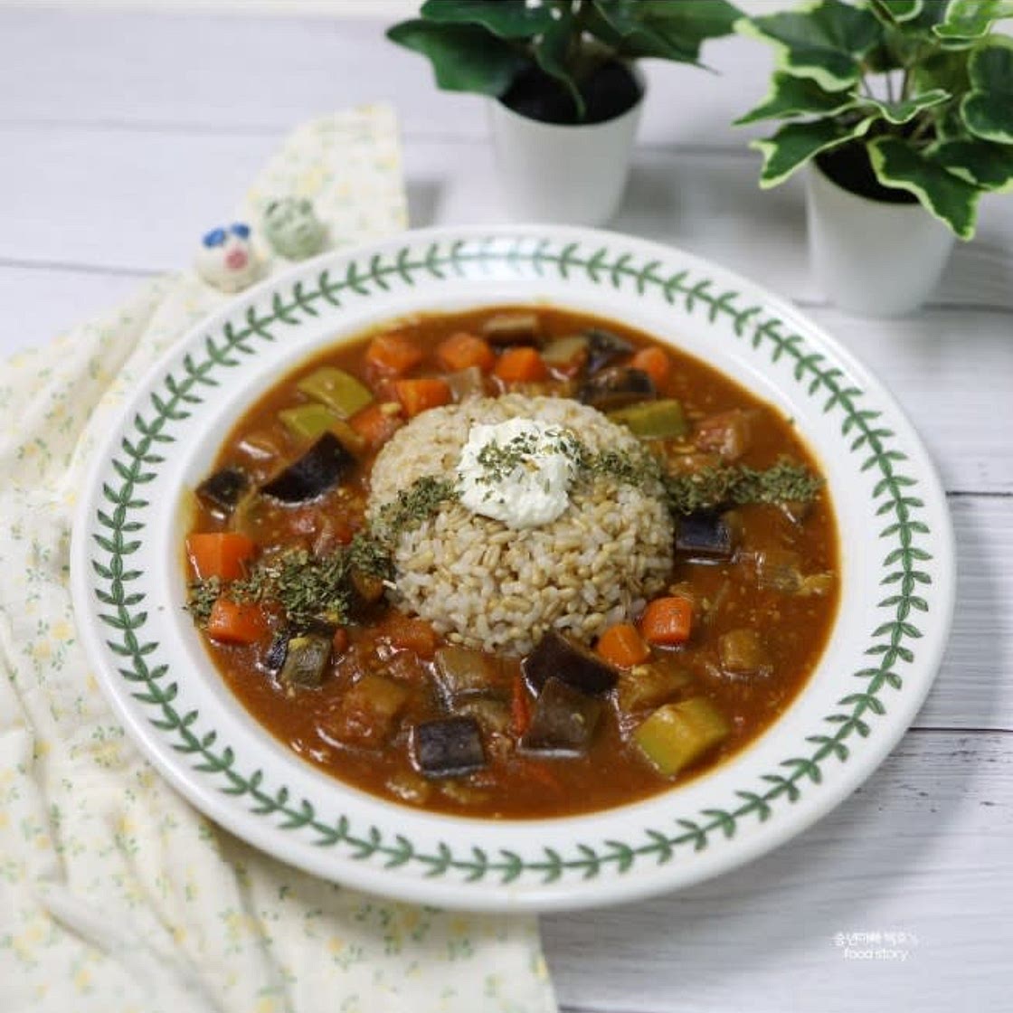 토마토 가지카레