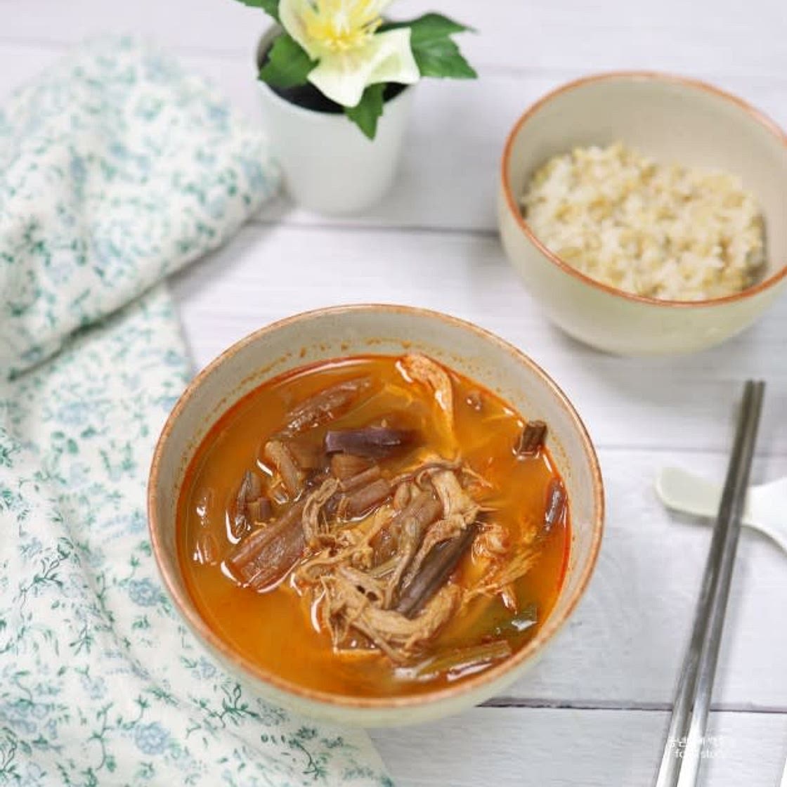 피코크 얼큰한 육개장