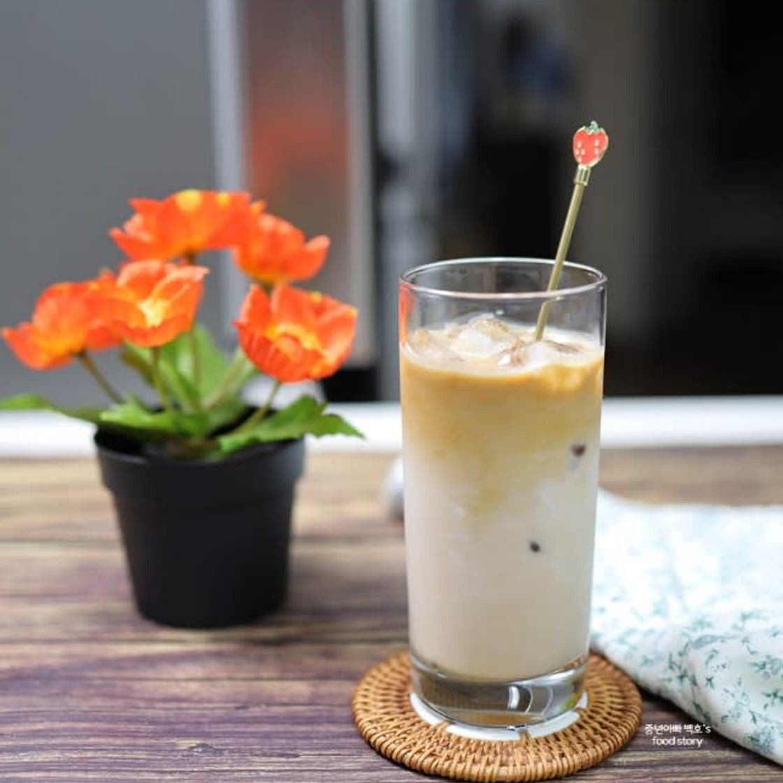 아이스바닐라라떼