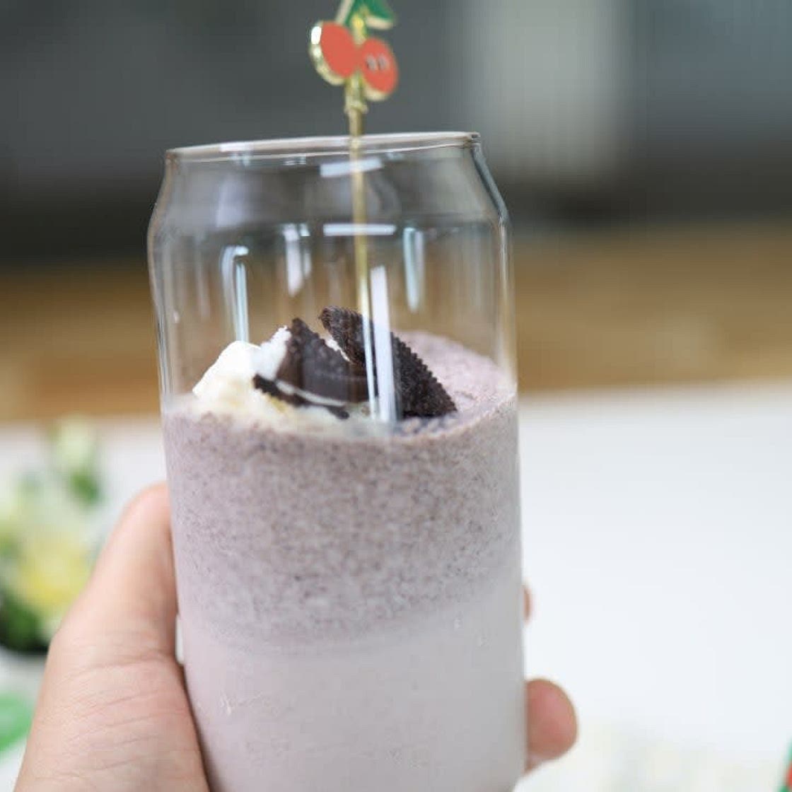 오레오 밀크쉐이크