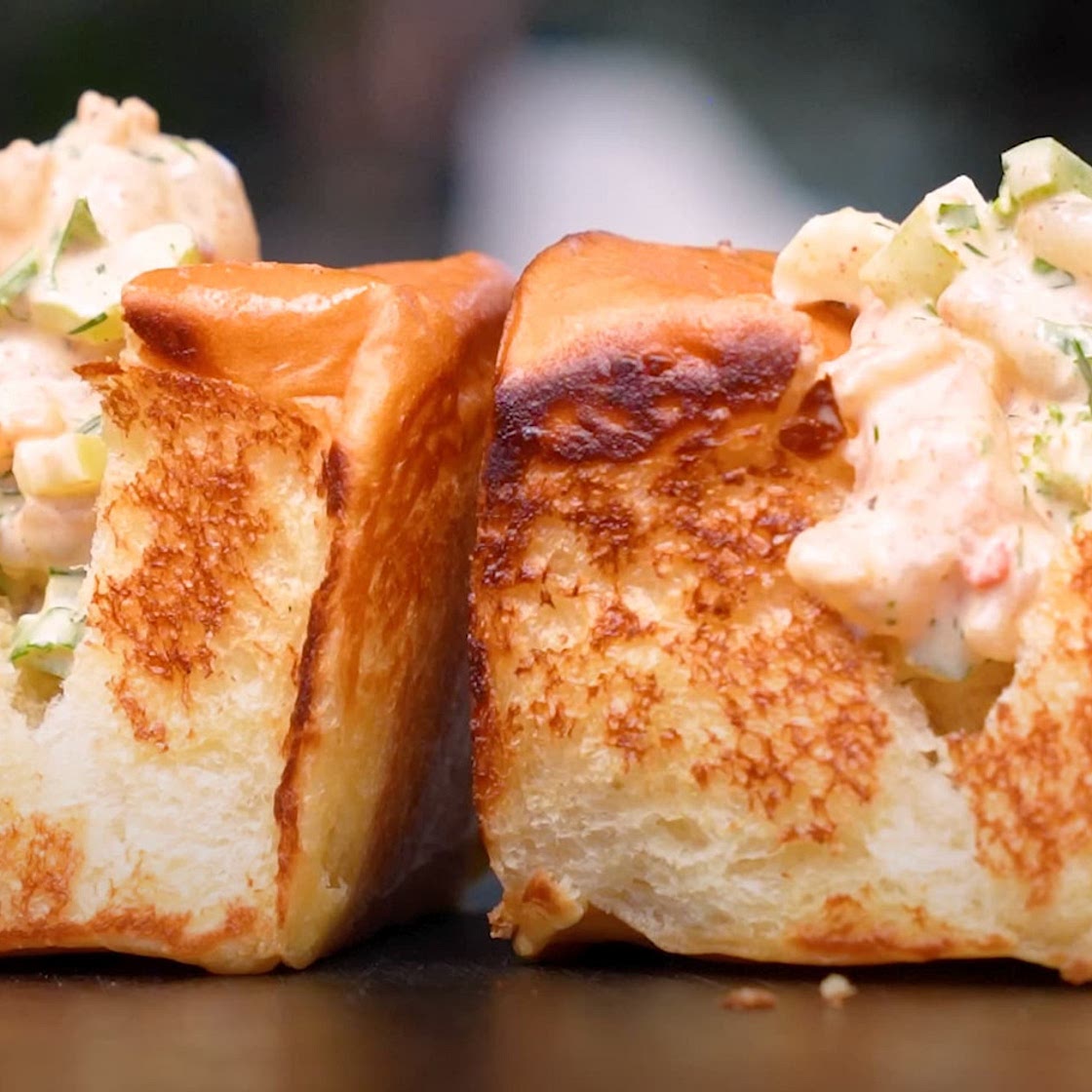 Shrimp Rolls (poor man's lobster roll)
