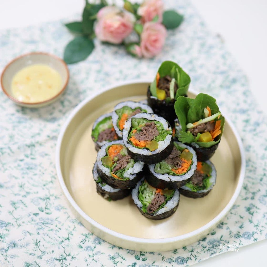 서진이네 소불고기 김밥