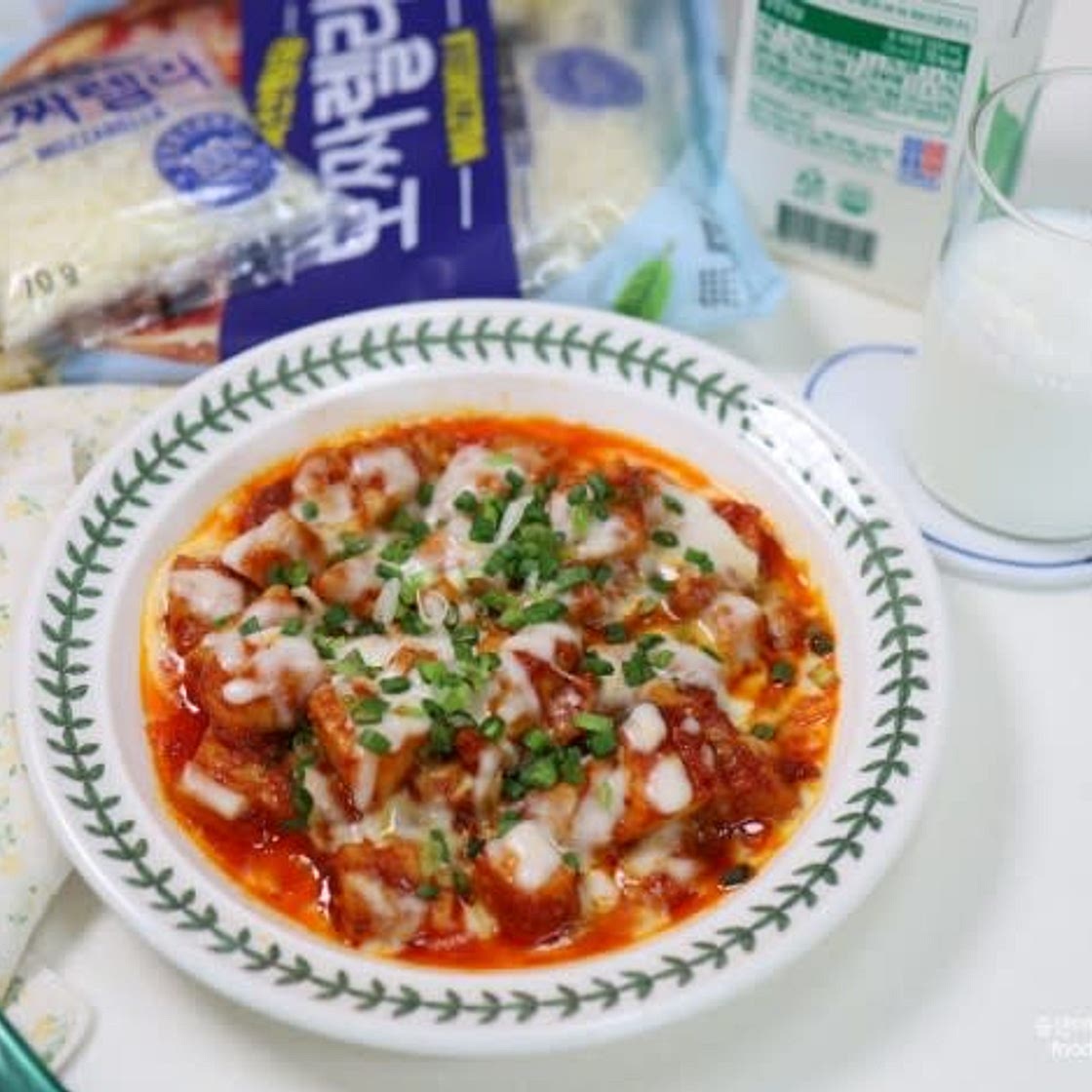 모짜렐라 치즈불닭