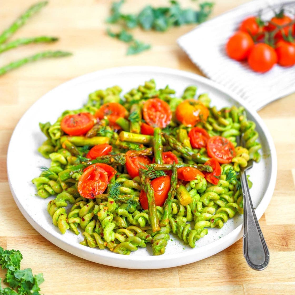 Lemon Avocado Pasta Bowl