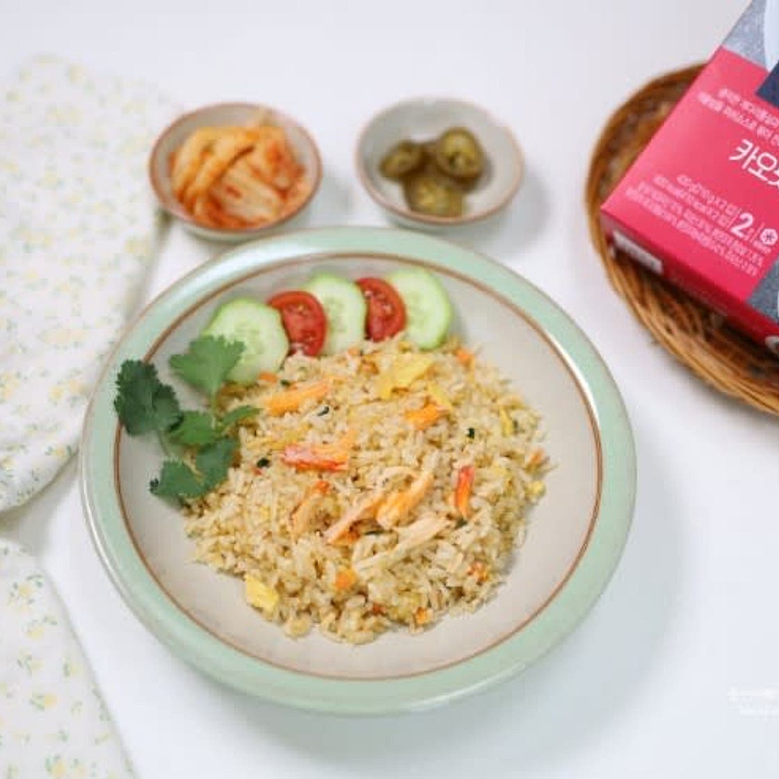 더미식 게살볶음밥 (카오팟뿌)