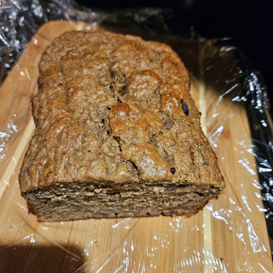 Nutritious Banana Bread Loaf with Dates
