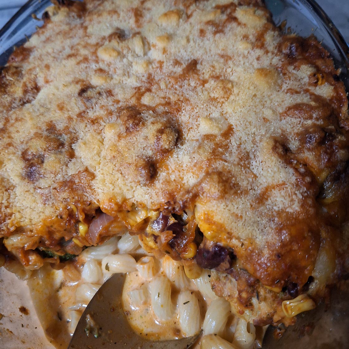 Nudelauflauf vegetarisch