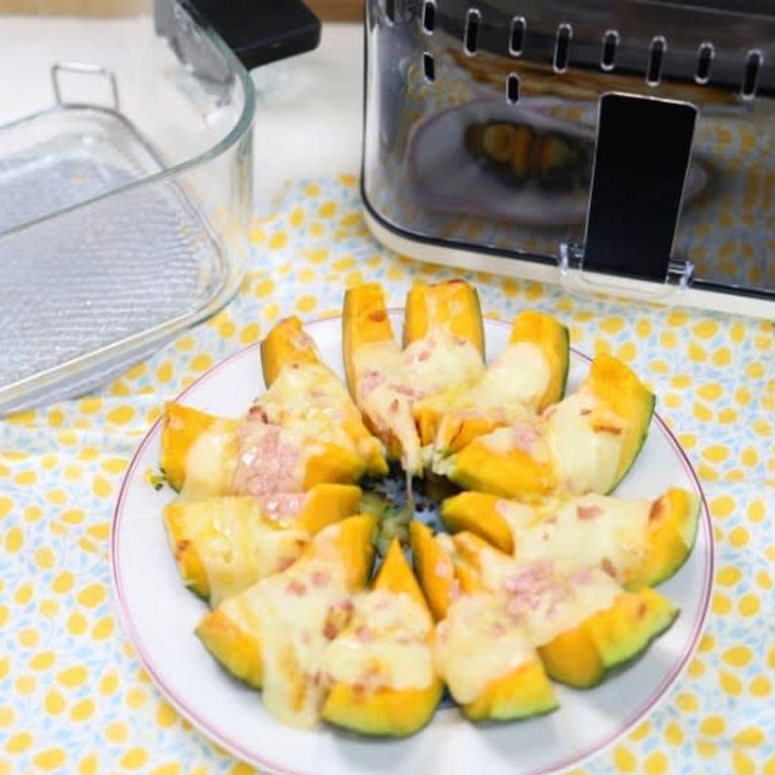 단호박 에어프라이어 에그슬럿