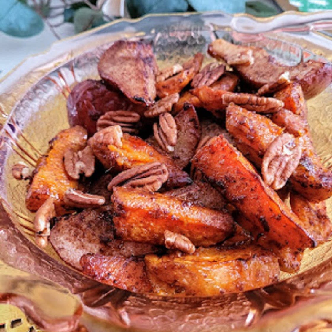 Spiced Pears and Sweet Potatoes