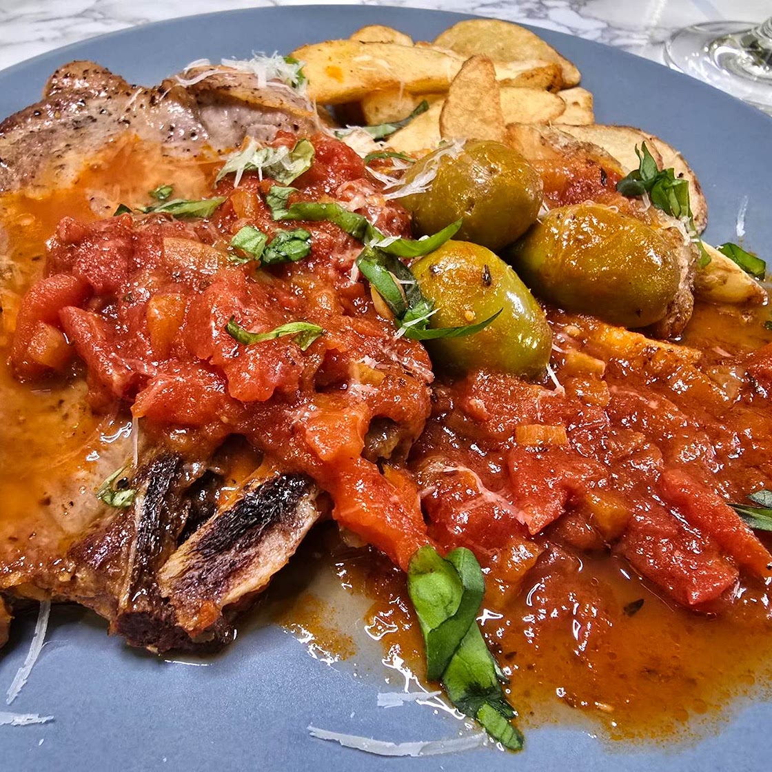 Pork Chops Alla Pizzaiola (Italy)
