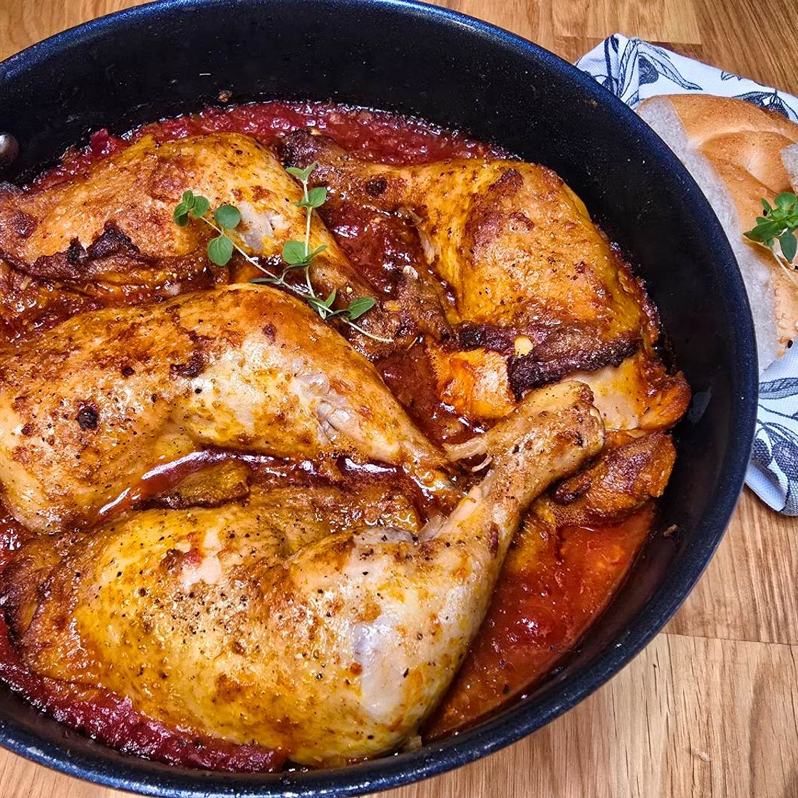 Mediterranean Inspired Chicken Thighs