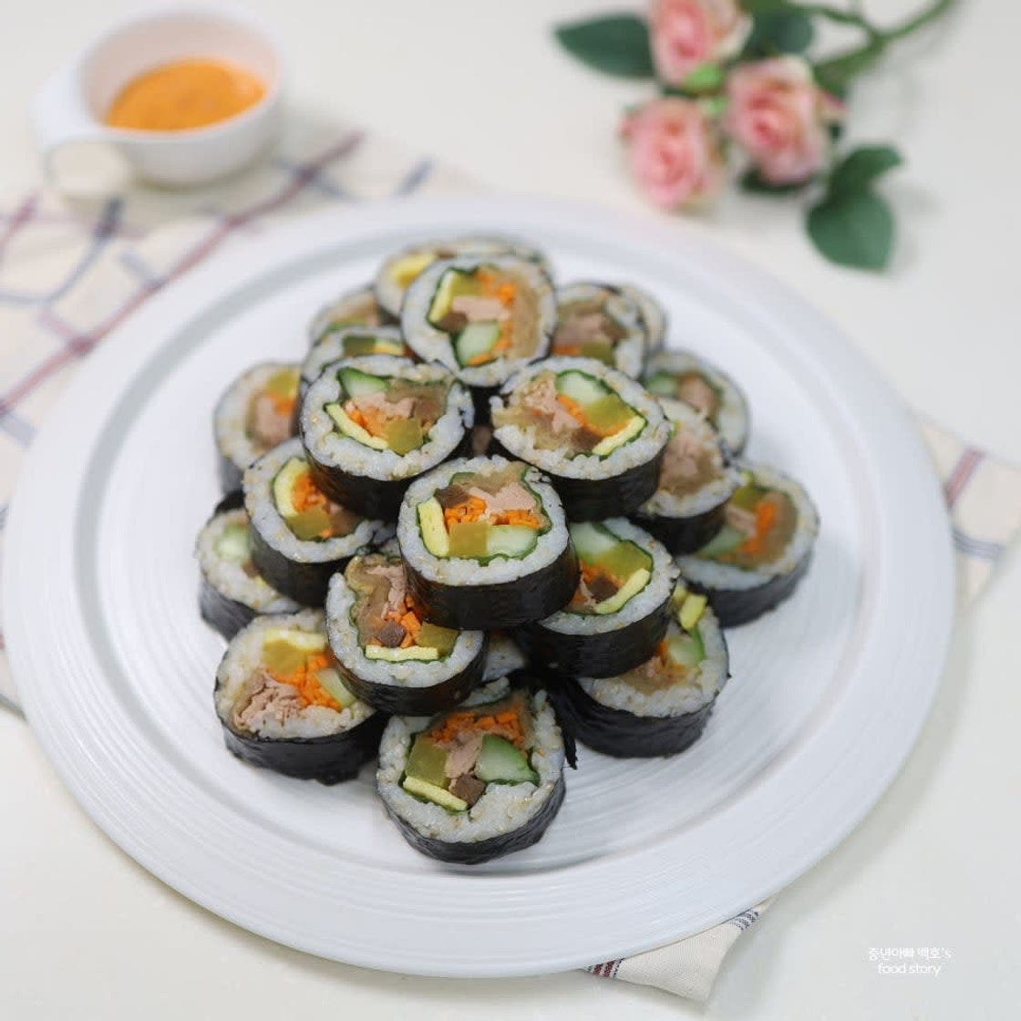 묵은지 참치김밥