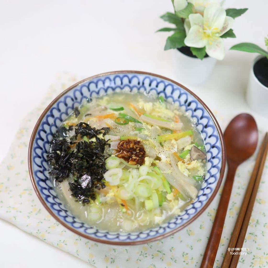 백종원 멸치육수 칼국수