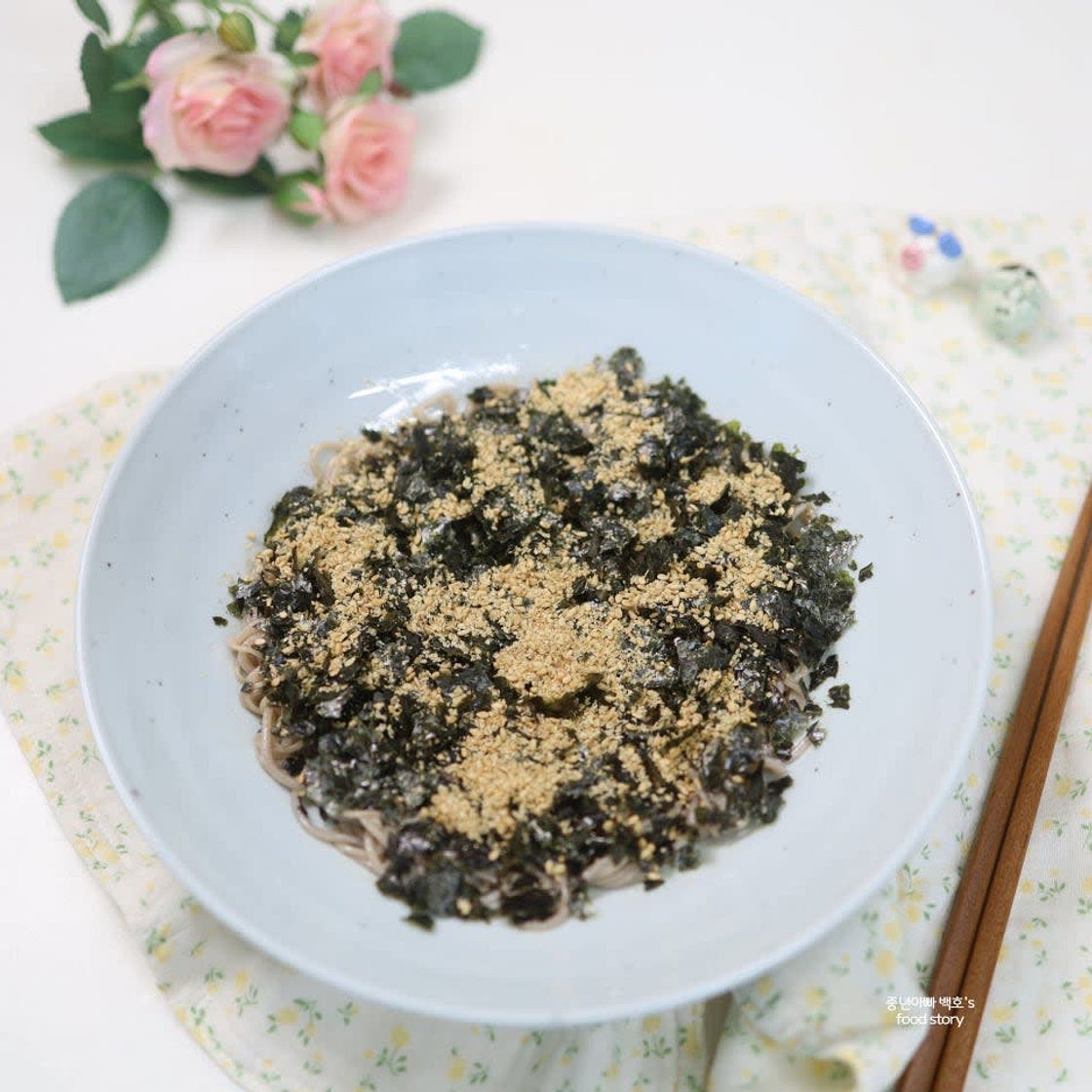 간장 들기름막국수