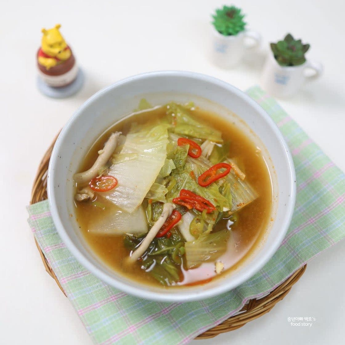 백종원 배추된장국