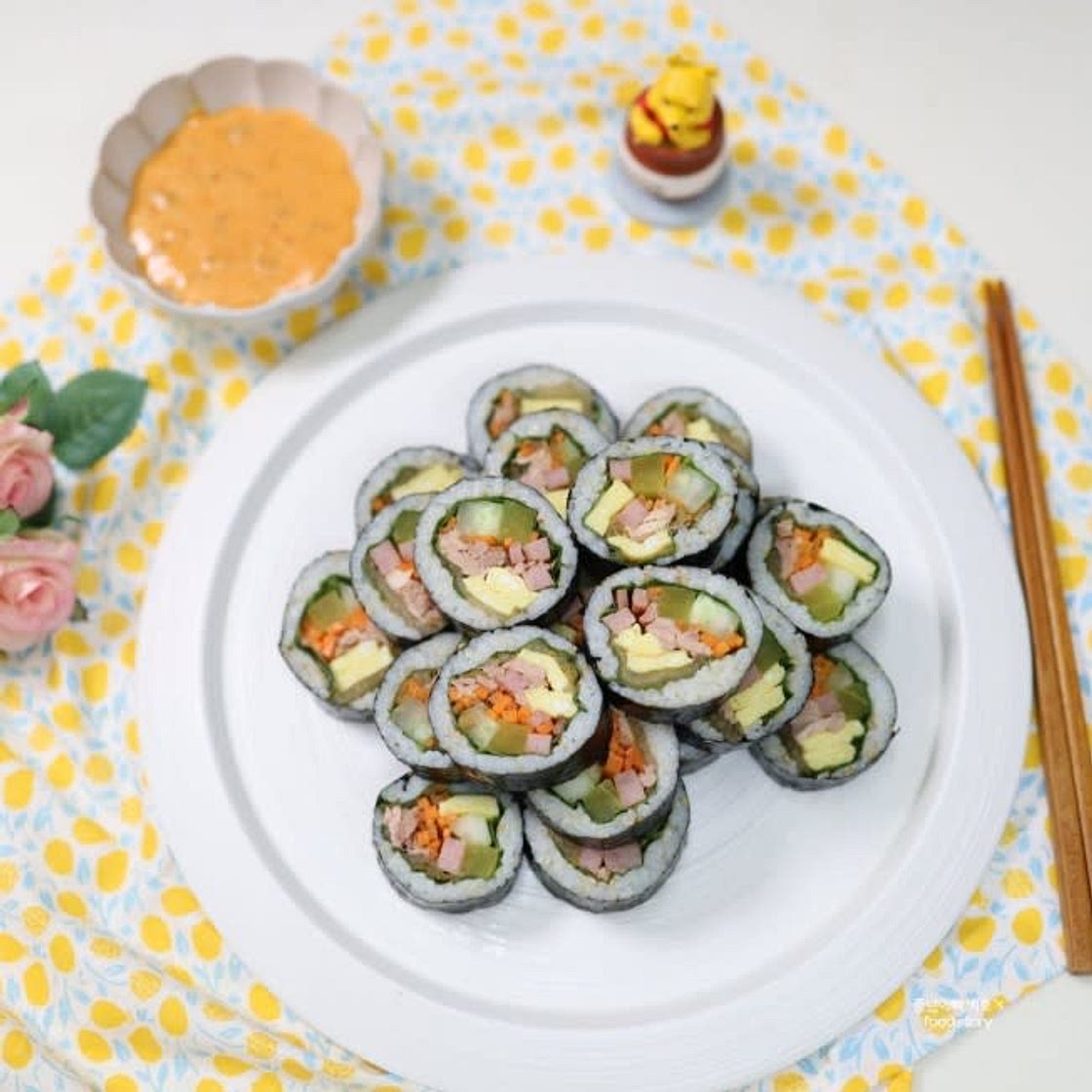 묵은지 참치김밥