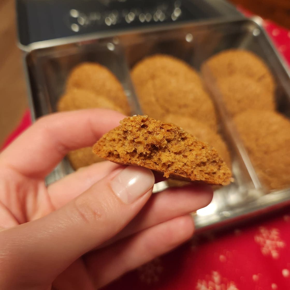 Chewy Ginger Molasses Cookies