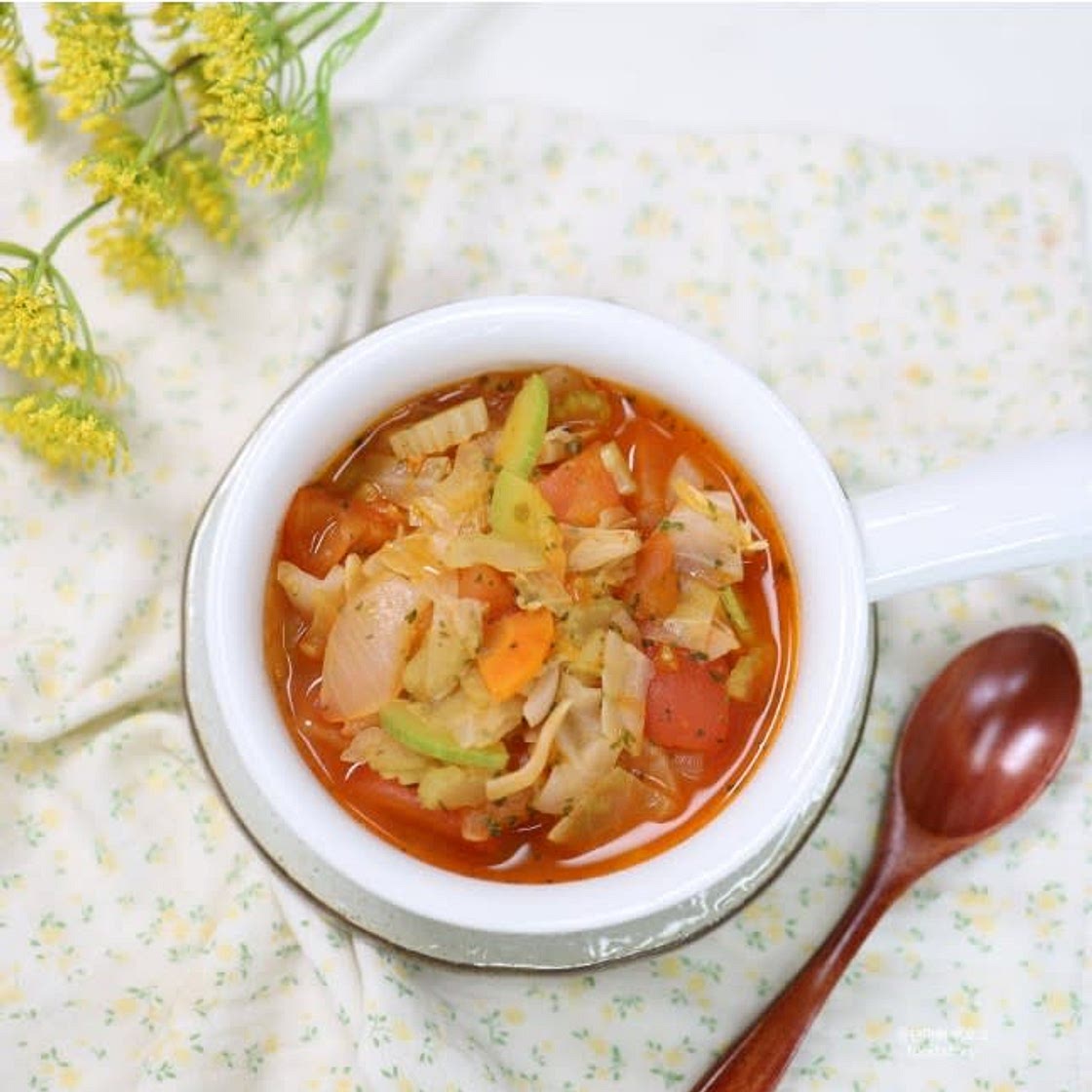 다이어트 마녀스프, 토마토 야채스프