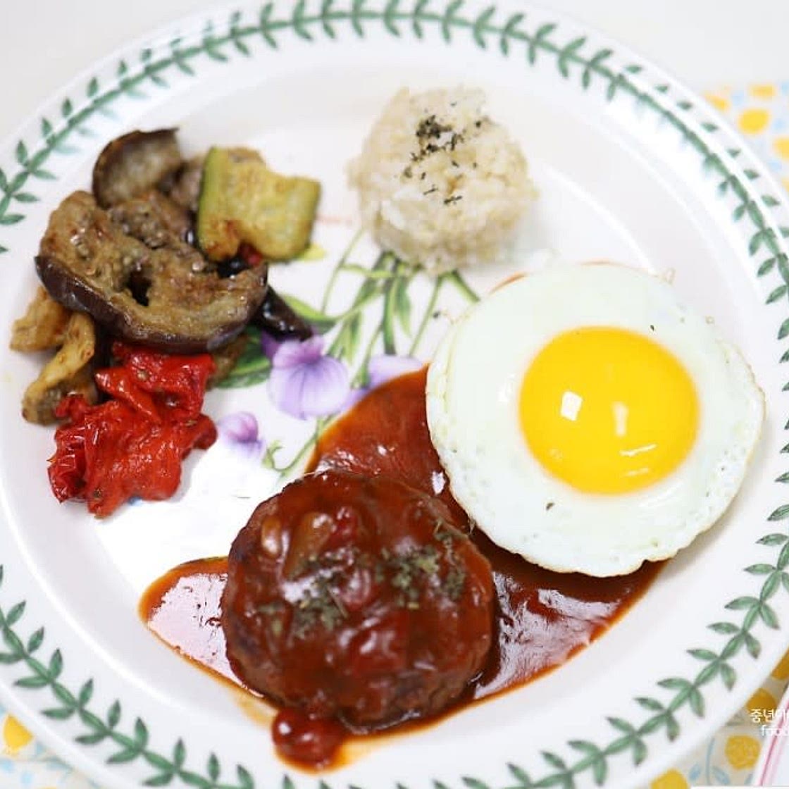 고메 함박스테이크 조리법