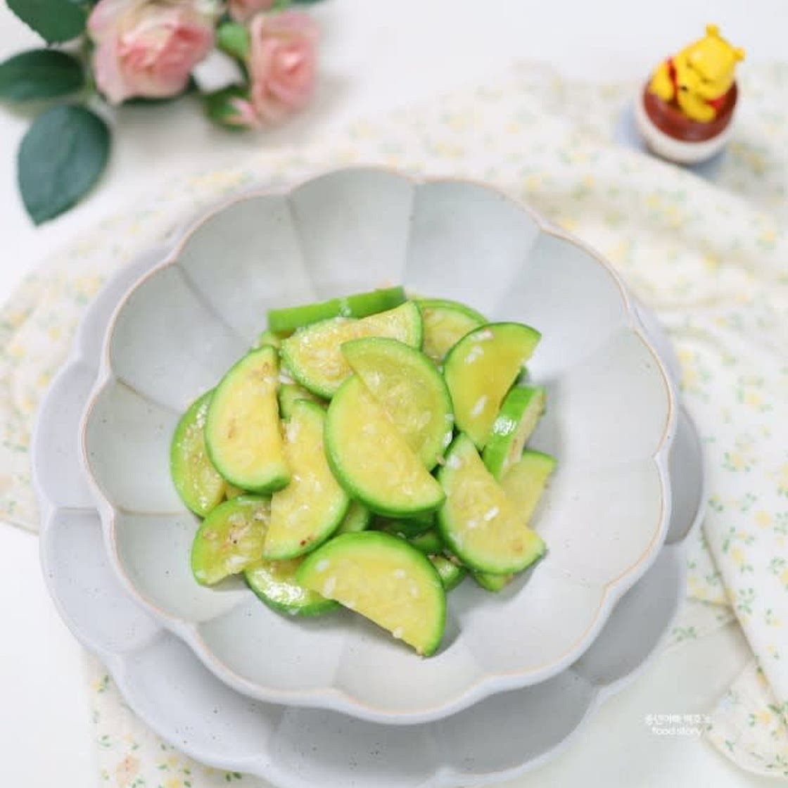 애호박 새우젓볶음