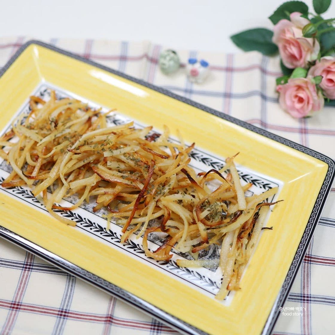 오징어 백진미채 버터구이