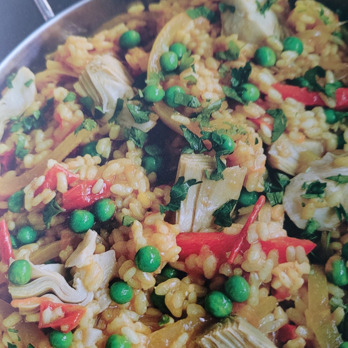 Veggie paella