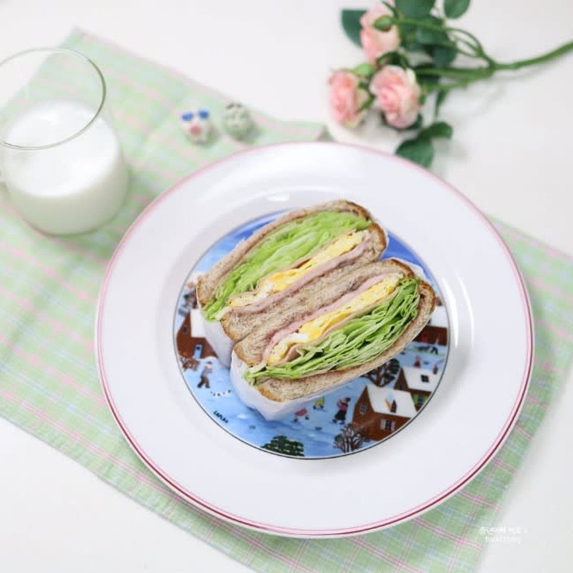 햄치즈 샌드위치