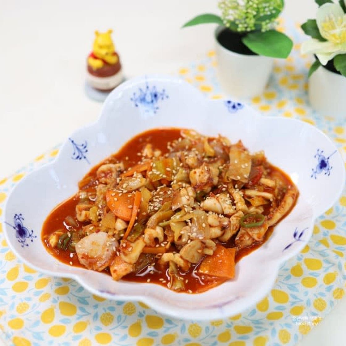 백종원 오징어볶음