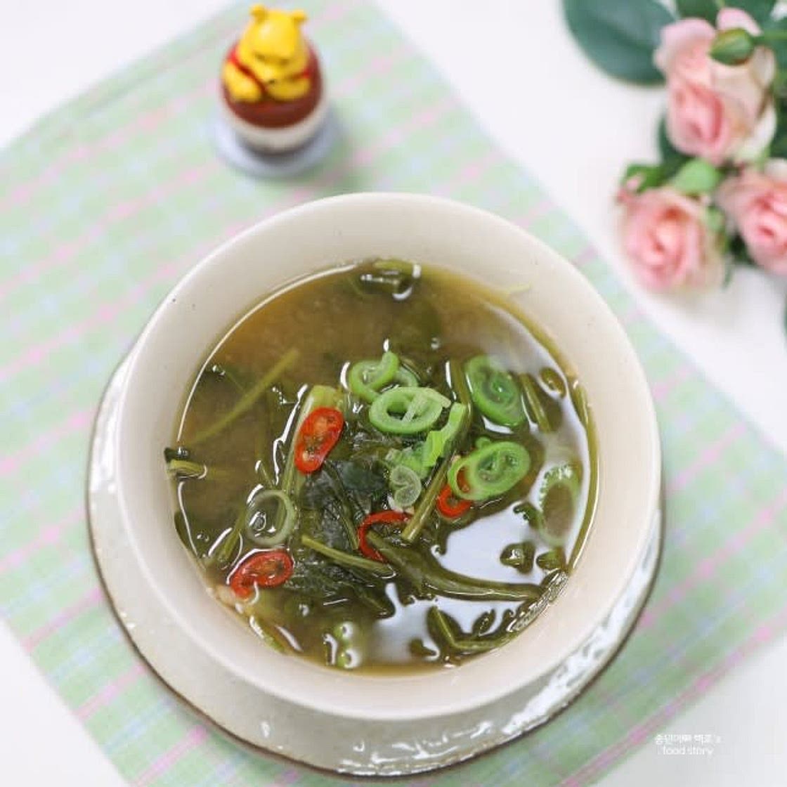 백종원 시금치된장국