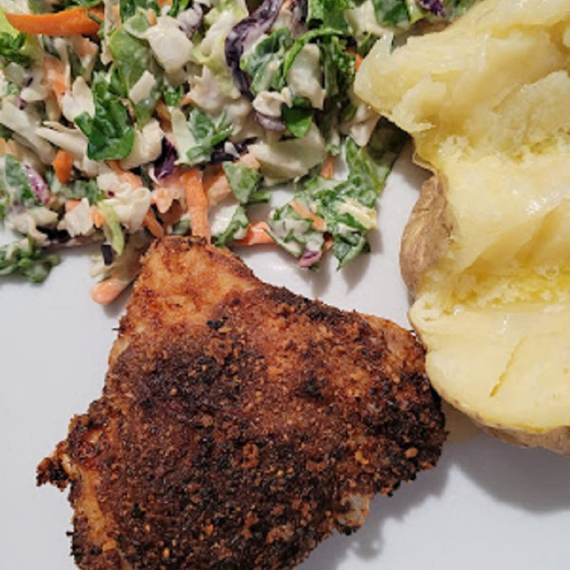 Air Fryer Buttermilk Breaded Chicken