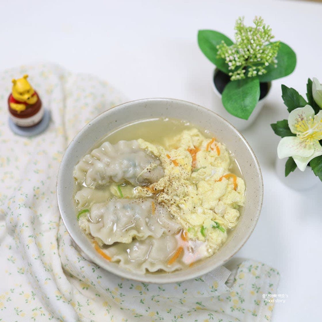 백종원 계란만두국