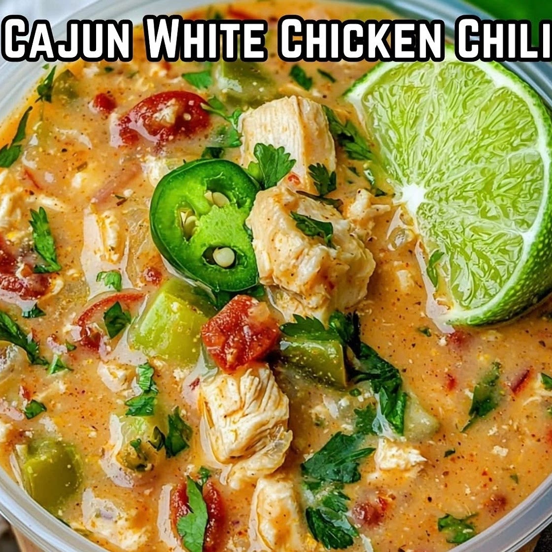 Cajun White Chicken Chili