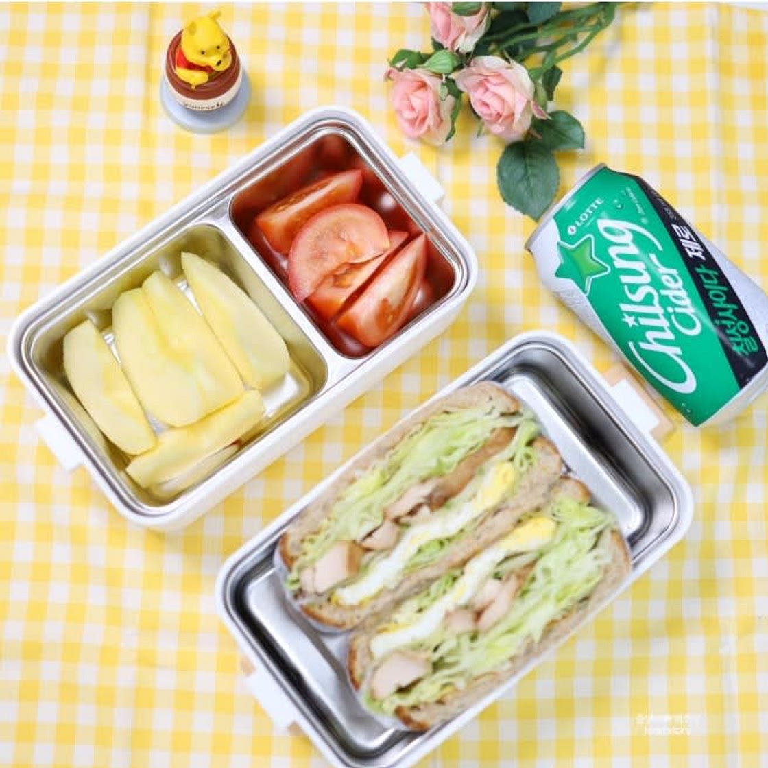 양상추 닭가슴살 샌드위치