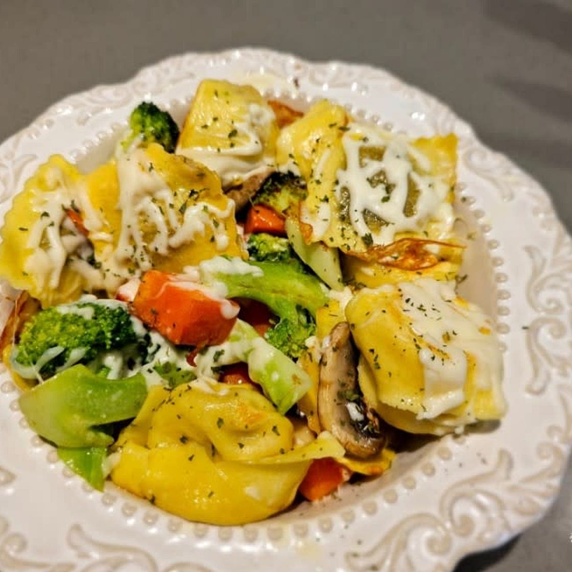 라비올리 오일파스타