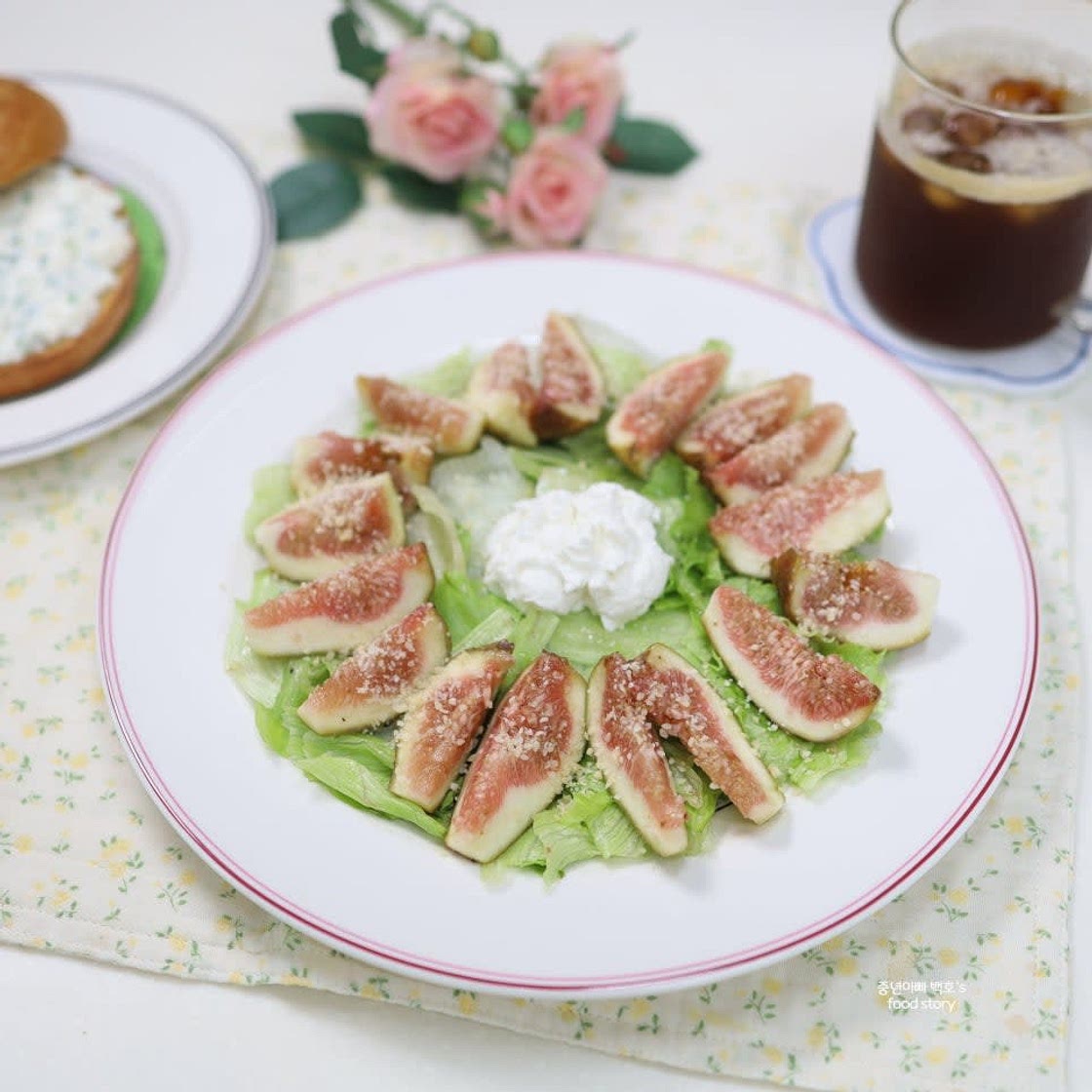 생무화과 먹는법 세척 크림치즈 샐러드 요리 과일 샐러드드레싱