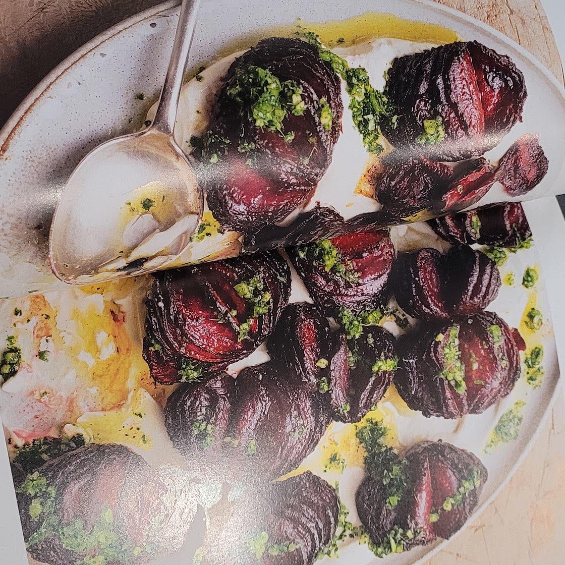 Hasselback Beetroots